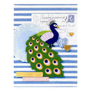 Spellbinders Etched Dies Kaleidoscope Peacock*