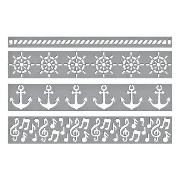 Spellbinders Say Cheese Classic Mouse Etched Dies By Simple Stories - Borders