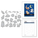 Spellbinders Etched Die By Simon Hurley Space Friends