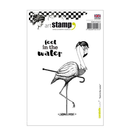 Carabelle Studio Cling Stamp - Feet in The Water  LIMIT 1 PER ORDER