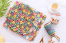 Poppy Crafts Rainbow Cotton Yarn 100g - Mix 38