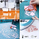 Poppy Crafts Heat Transfer Vinyl Roll 30.5cm x 1.5m - Brown*