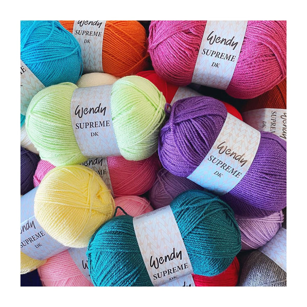 Wendy Wools Supreme DK Acrylic Yarn 100g - Purple*