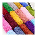 Poppy Crafts Velour Yarn 100g 3 Pack - Black