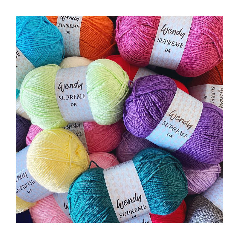 Wendy Wools Supreme DK Acrylic Yarn 100g - Pumpkin*