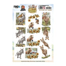Find It Trading Yvonne Creations 3D Punchout Sheet Donkey, Farm Friends