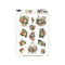 Find It Trading Berries Beauties 3D Punchout Sheet Hanging Baskets, Plant Paradise
