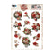 Find It Trading Yvonne Creations 3D Pushout Sheet Floral Vase, Floral Christmas