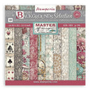 Stamperia Backgrounds Double-Sided Paper Pad 12"x 12" 10/Pkg - Master of Magic^