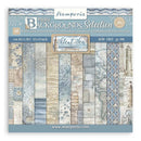Stamperia Backgrounds Double-Sided Paper Pad 12"x 12" 10/Pkg - Silent Sea