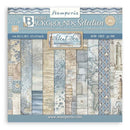 Stamperia Backgrounds Double-Sided Paper Pad 12"x 12" 10/Pkg - Silent Sea