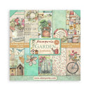 Stamperia Double-Sided Paper Pad 12"x 12" 10/Pkg - Garden