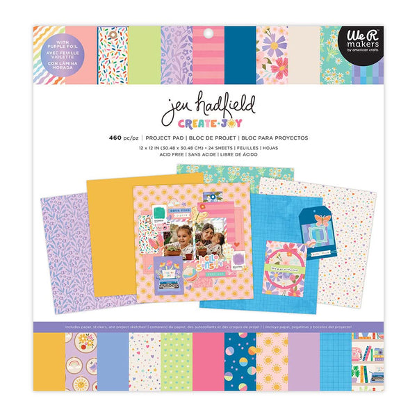 Jen Hadfield - Create Joy Collection - 12 x 12 Project Pad