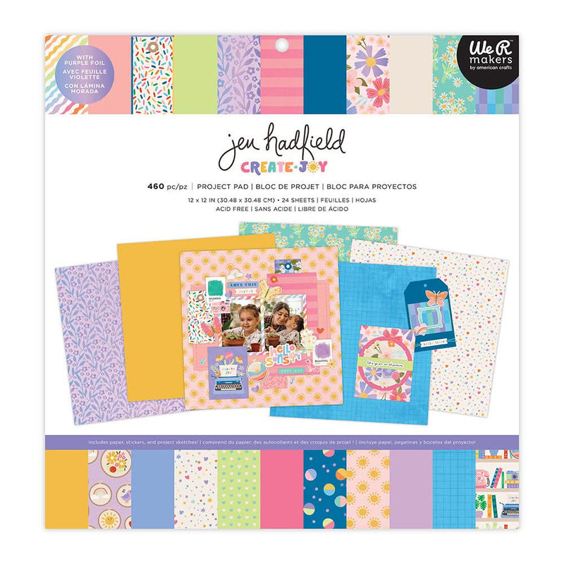Jen Hadfield - Create Joy Collection - 12 x 12 Project Pad