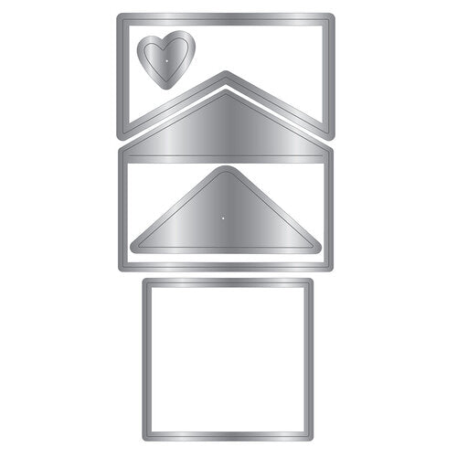 Crafters Companion Love is in the Air Stamp & Die Love Letters*