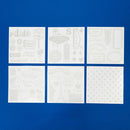 Crafter's Companion Foil Transfers 6"X6" Vintage Vegas*