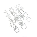 Elizabeth Craft Metal Die Succulents & Pots*