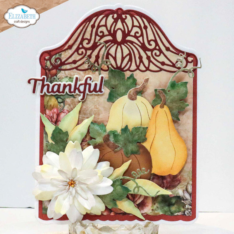 Elizabeth Craft Metal Die Autumn Fancy Corners*