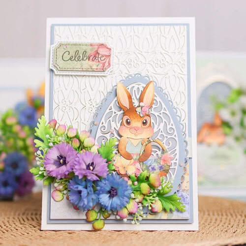 Elizabeth Craft Metal Die Decorative Egg