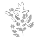 Elizabeth Craft Metal Dies Layered Hummingbird