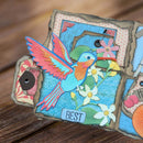 Elizabeth Craft Metal Dies Layered Hummingbird