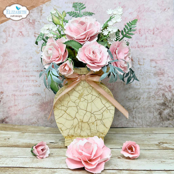Elizabeth Craft Metal Die Rose