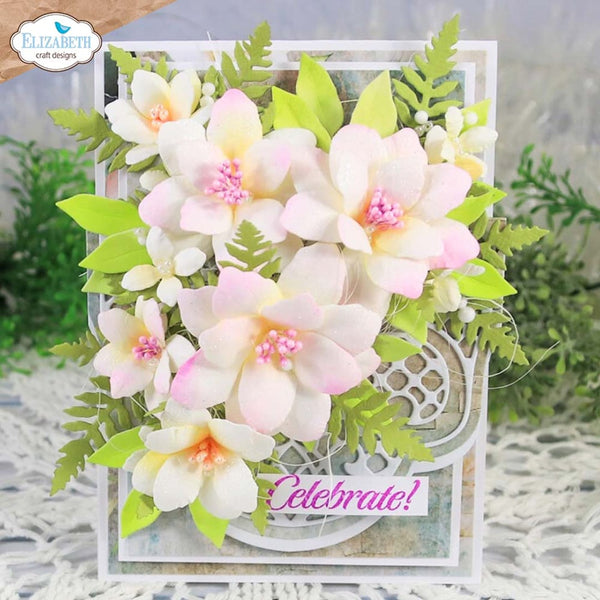 Elizabeth Craft Metal Die Rose Companion Flower