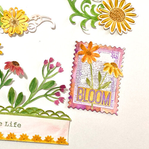 Elizabeth Craft Clear Stamps Bloom*