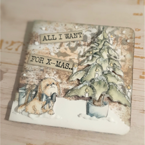 Elizabeth Craft Clear Stamps - All I want
