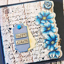 Elizabeth Craft Clear Stamps Stitched Borders