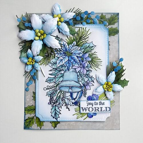 Elizabeth Craft Clear Stamps Joyous Christmas*