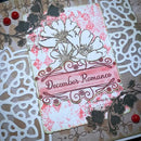 Elizabeth Craft Clear Stamps Winter flowers*