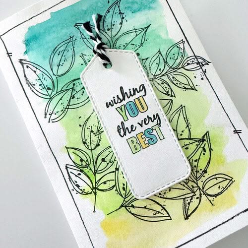 Elizabeth Craft Clear Stamps Large Nature