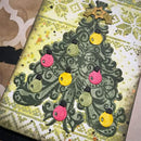 Elizabeth Craft Stamp And Die Set December Romance*