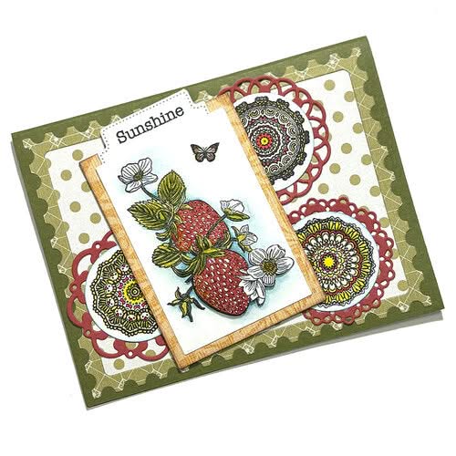 Elizabeth Craft Stamp And Die Set Small Doilies & Tabs*