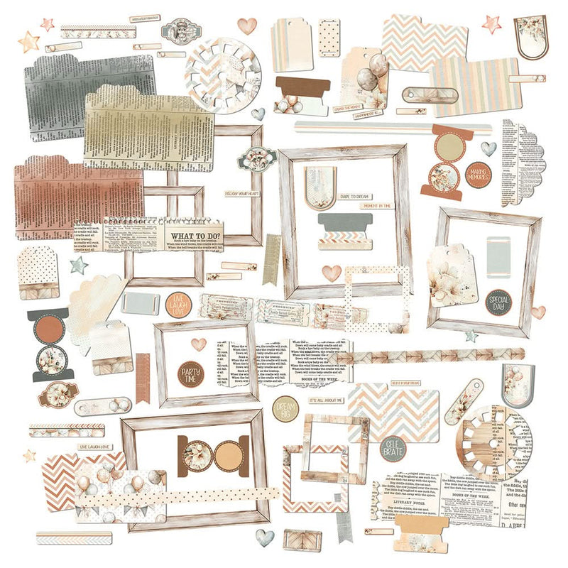 49 And Market Die-Cut Elements Little Dreamer/Little Celebrations