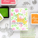 Hero Arts Fancy Dies Bird Family*