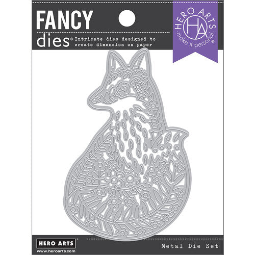 Hero Arts Fancy Dies Folk Fox