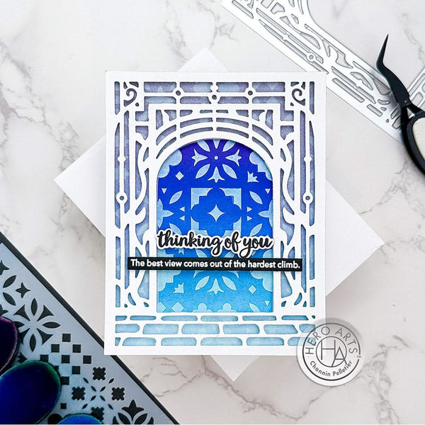 Hero Arts Fancy Die Garden Gate Cover Plate*