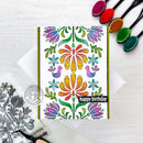 Hero Arts Colour Layering Stencil Set 5.25"X6.5" Folk Art*