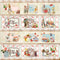 Memory Place - by Asuka Studio Collage Origami Papers 5.9"X5.9" 24/Pkg Peter's Garden