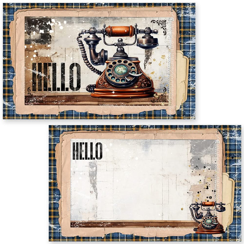 Memory Place - by Asuka Studio Journal Card Pack 20/Pkg Get A Clue