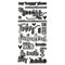 Simple Vintage Essentials Foam Stickers 40pack Titles*