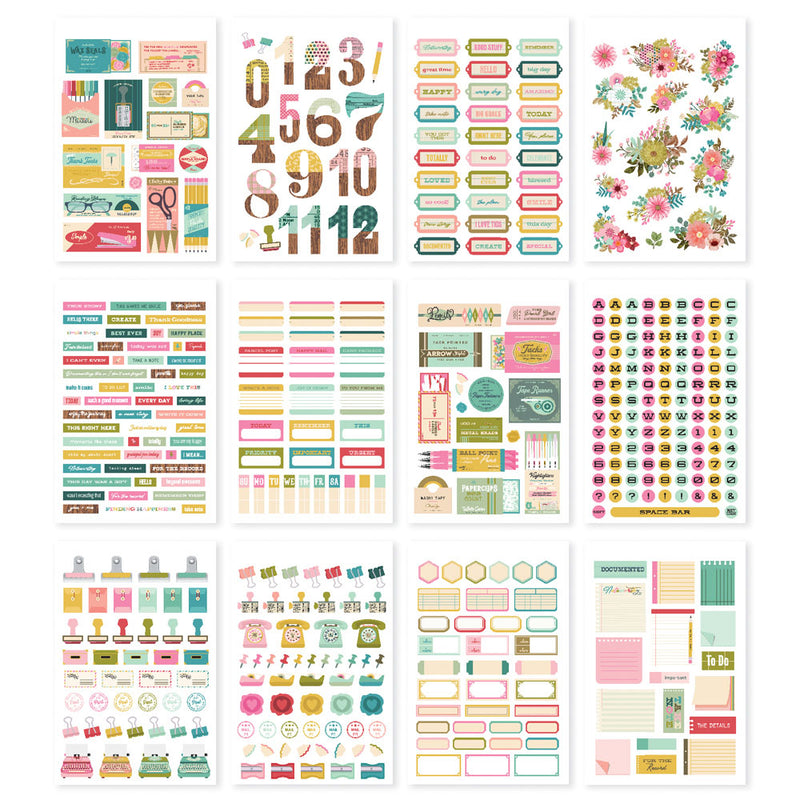 Simple Stories Sticker Book 12/Sheets Noteworthy*