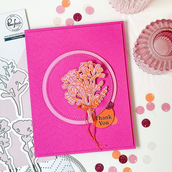 Pinkfresh Studio Die Set Foliage Shaker*