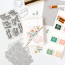 Pinkfresh Studio Cling Stamp Set 4.25"X5.5" Making Things Happen*