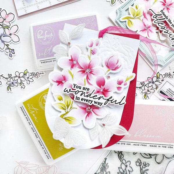 Pinkfresh Studio 4"X9" Stencils Sakura*