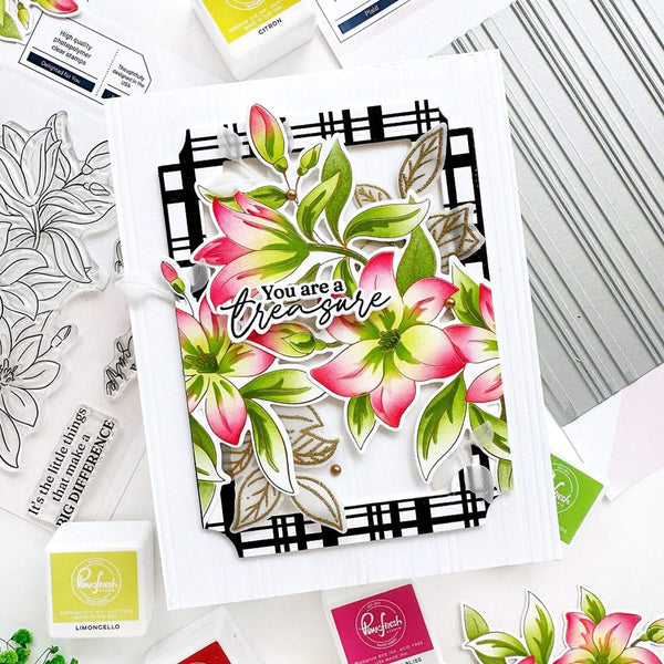 Pinkfresh Studio Press Plate Delighted For You*