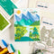 Pinkfresh Studio Stencils 4.25"X5.5" 6/Pkg Mountains*