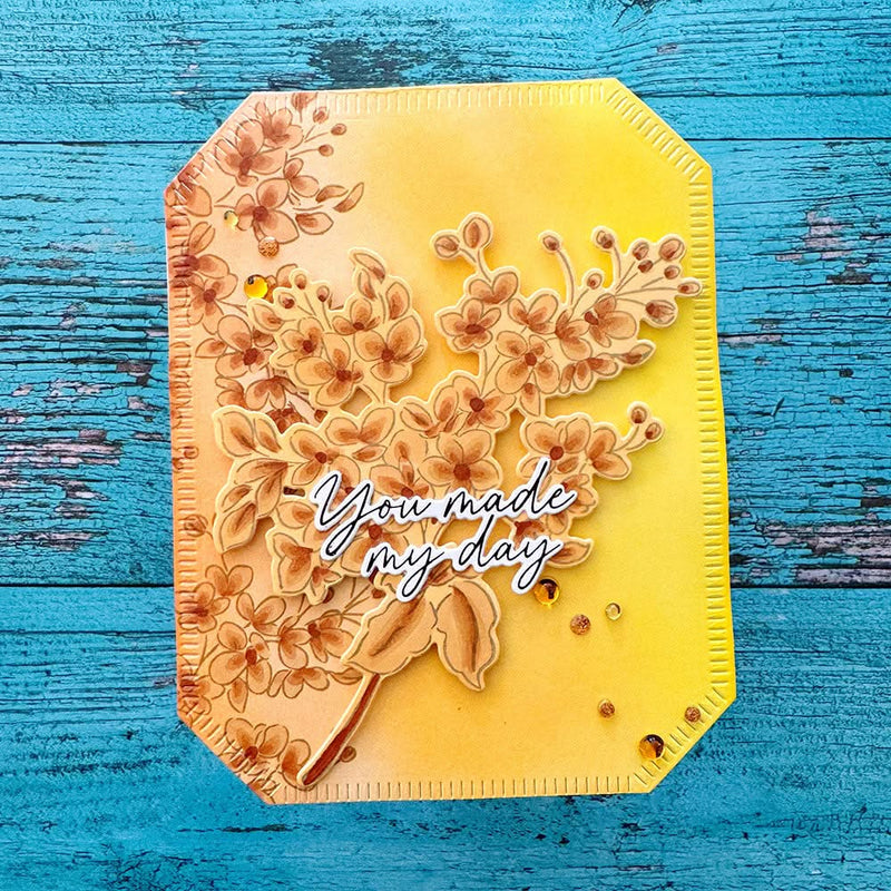 Pinkfresh Studio Clear Stamp Set 4"X6" Always Smiling*